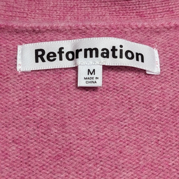REFORMATION NWOT Val Regenerative Wool Cardigan - Picture 7 of 11